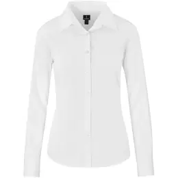 Ladies Long Sleeve Sycamore Shirt White Front